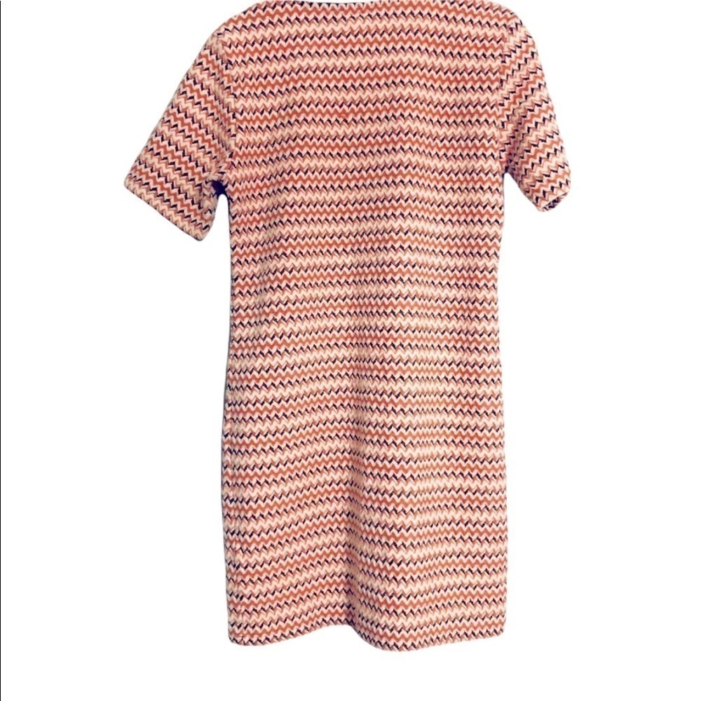 TopShop striped chevron woven dress retro vintage - Picture 6 of 8